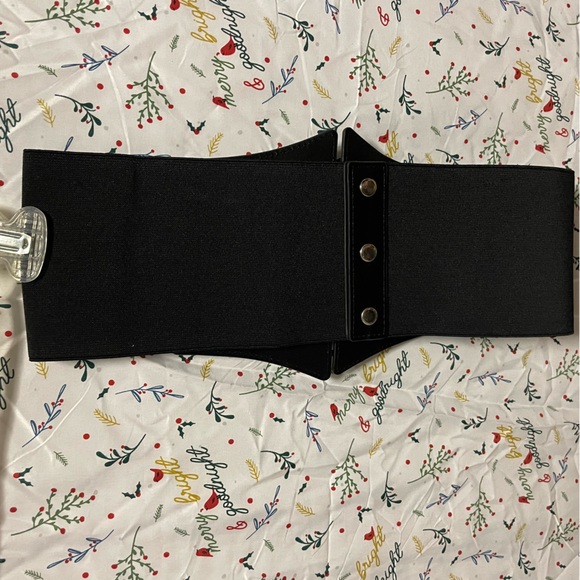 Women Vintage Corset Belt Wide Elastic Waist Heart Shape Accessory - Picture 5 of 8